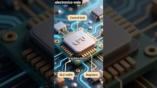 CPU Kya Hai? Computer Ka Brain Kaise Kaam Karta Hai #codewiz #codequotient #electroniccomponents