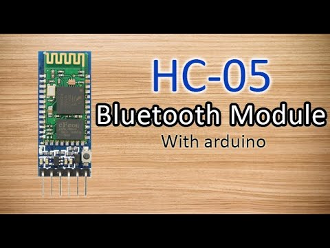 HC-05 Bluetooth module with arduino.