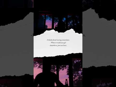 Just not here. #aesthetic #cinematic #quotes #edit #moody