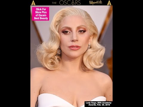 Lady Gaga Oscars Makeup 2016