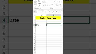 TODAY Function in Excel | Dynamic Date Updates