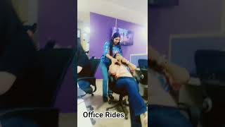 Office Rides #officevibes #workhardplayhard #funatwork #teambonding #deskdiaries #officediary