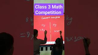 Class 3 Math Competition #shortsfeed #mathchallange #mathtricks