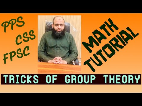 An overview of Groups | Group L1 | PPSC FPSC CSS | The Center for Pure Mathematics