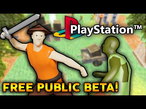 Making a PS1 GAME! - Devlog #3 Public Beta Available!