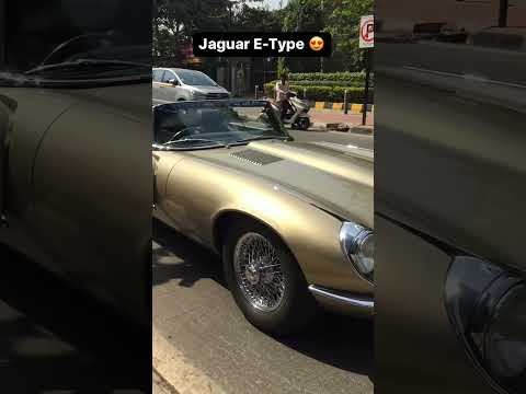 Jaguar e-type in india❤ #ytshortvideo #jaguar #etype #cartech