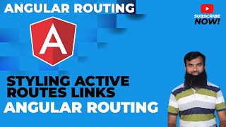 Angular Routing - Styling Active Routes Links  || Angular Tutorial