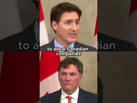 Canada's Retaliation: $155 Billion in US Good #TradeWar #CanadaUS #TrudeauSpeech #EconomicResponse