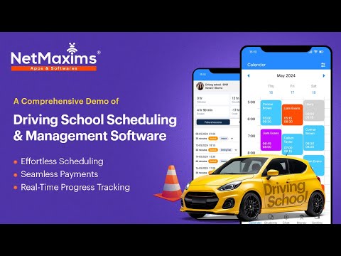 Comprehensive Driving School Management Software Demo | NetMaxims Technologies