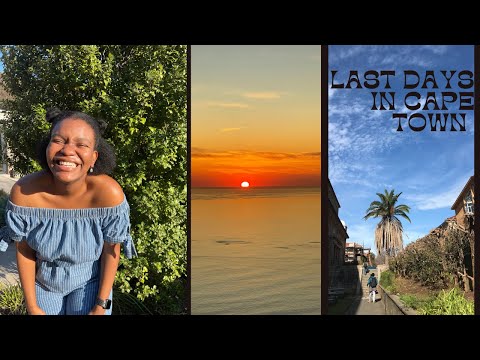 Last days in Cape Town  | UCT |Signal Hill | South African YouTuber|