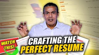 Crafting the Perfect Resume 🎯📄 | Sidd Ahmed