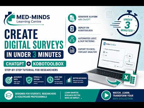 Create Digital Surveys in Under 3 Minutes | ChatGPT + KoboToolbox Tutorial