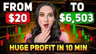 HOW I EARN +$6,503 IN 10 MIN | TRADING BINARY OPTIONS STRATEGY