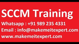 #SCCMTraining Microsoft SCCM Online Training | SCCM Certification Course In 1 Month | SCCM Demo