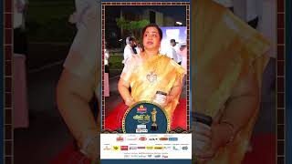 Radhika sarathkumar and Nasar at Ananda Vikatan Cinema Awards 2024