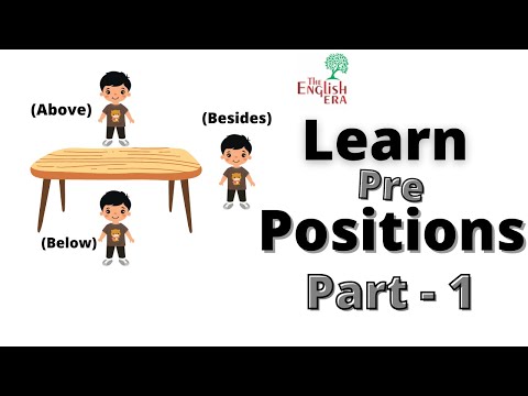 Learn to Use Prepositions in English Part - 1 | Learn English Online