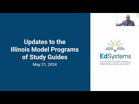 Updates to the Illinois Model Programs of Study Guides
