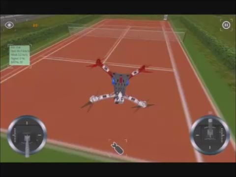 Multirotor Sim - Acrobatic tricks demo
