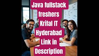 Java #fullstackdeveloper# Freshers job | Krifal IT Ventures Hyderabad 2025