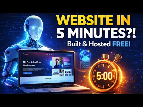 How to Make and Host a Website Using AI (Only 5 Minutes)