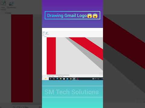 Drawing Gmail Logo 😱😱 #logo #googledrawing #drawingideas #shotrs
