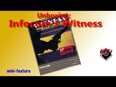 Unboxing Infocom's Witness
