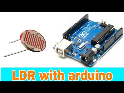 interfacing LDR with arduino | arduino + LDR |  How to read LDR value by arduino in serial monitor |