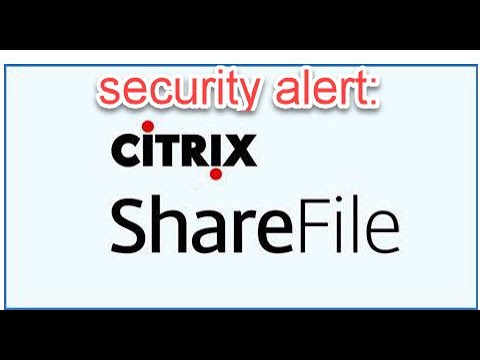Update your Citrix ShareFile today to protect your business