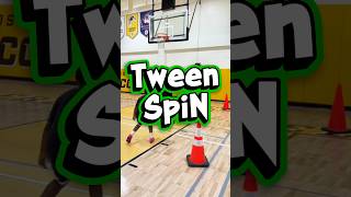 Tween Spin #basketballiq #ballislife #basketballreels #PlayerDevelopment #skilldevelopment