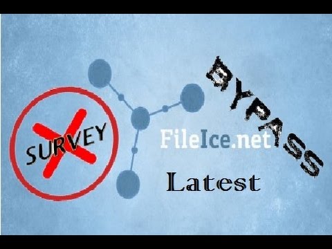 Fileice Survey Bypass Trick 2017 [Working] [Latest]