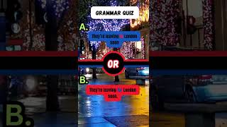 Which Sentence Is Correct? #learnenglish #grammarquiz #grammartest #practiceenglish #English #short