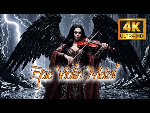 Violin's Thunderous Call: Epic Instrumental Metal Rhapsody - Violin Metal Sounds