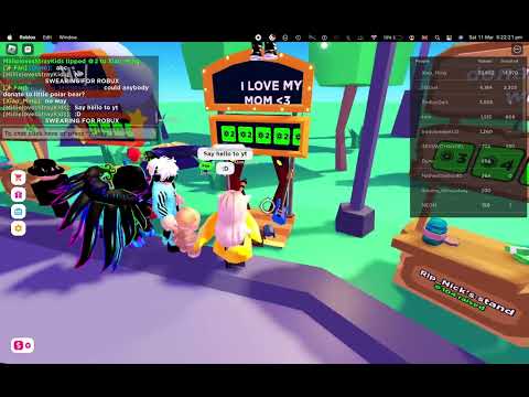 Giving free robux :D