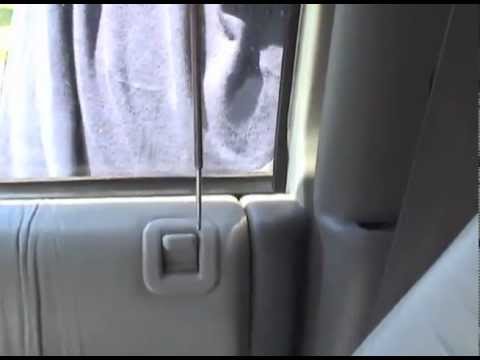 Opening a car with the HPC Fish Hook