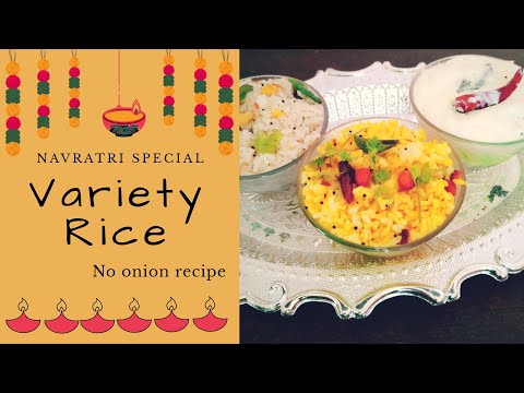 Navrathri Special- Variety Rice Recipes| Lemon rice|Coconut Rice | Curd Rice|Lunch box recipes