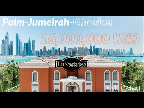 Dubai - Palm Jumeirah - Inside of one of the most beautiful Mansion for sale!