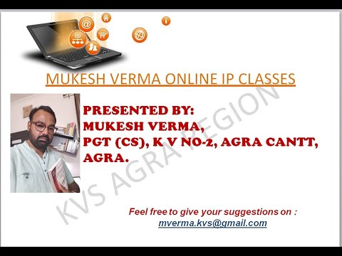 Mukesh Verma Online IP Classes