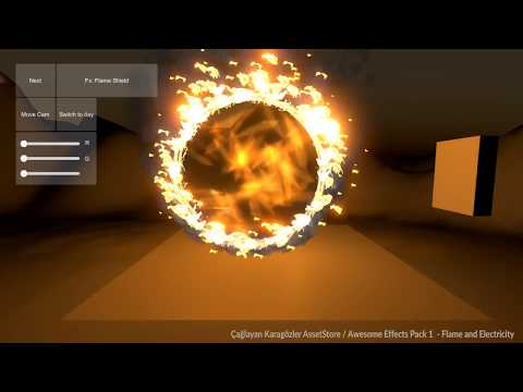 Awesome Effects -  Flame And Electricity