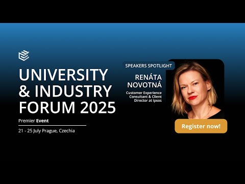 ECCEDU University & Industry Forum 2025 | Speaker Renata Novotna