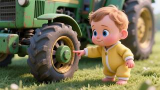 Robot Farm Boom Boom 🤖🌾 | Learn Numbers & Objects for Kids | Fun Educational Song for Children