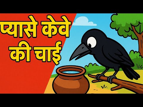 प्यासे कौवे की चतुराई #ai #cartoon #3danimation #moralstories #hindistories #trending #viralvideo 