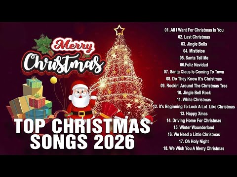 Top Christmas Songs All Time 🎄🎁 Best Christmas Playlist 2026 🎅