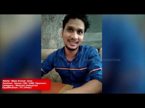 Our Candidate - Bijay Kumar Jena's valuable words about our Company- "emboldencoaction" || CNC Jobs