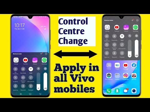 control centre position change in any vivo mobiles| how to change control centre in vivo y11,y12,y15