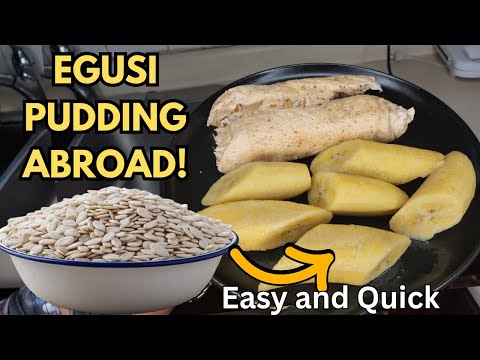 “The Secret to Soft & Flavorful Egusi Pudding (Cameroonian Style)”