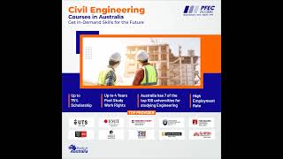 Study Civil Engineering courses in Australia, Get in-demand skills for the future
