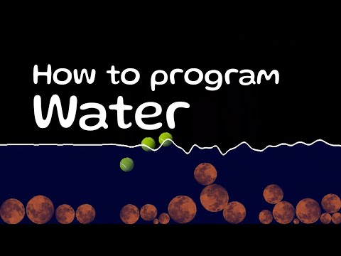 Program a Cool Water effect using #pygame in #python