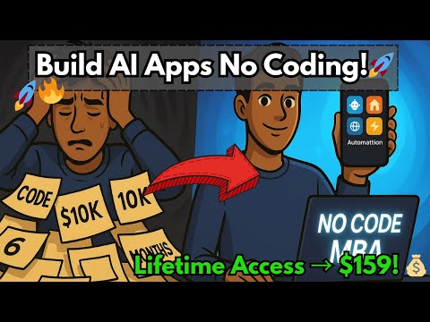 Build AI Apps & Sites Without Code! 🤖💻 | No Code MBA for Beginners