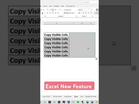 Excel New Feature. #excel #exceltips #exceltricks #microsoft #shortvideo #short