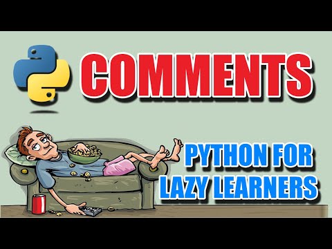 COMMENTS IN PYTHON | JAM & CODE | PYTHON FOR LAZY LEARNERS